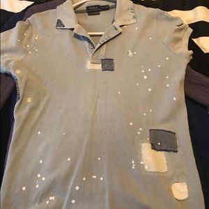Polo collar shirt